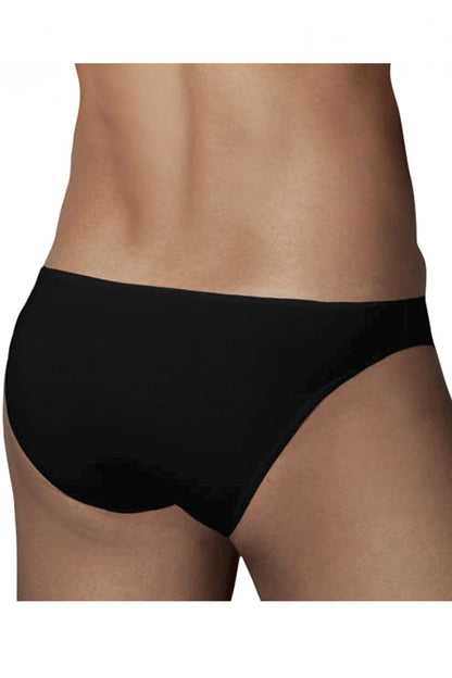 Doreanse Men's Underwear 1281-BLK Hang-loose Bikini Brief Color Black