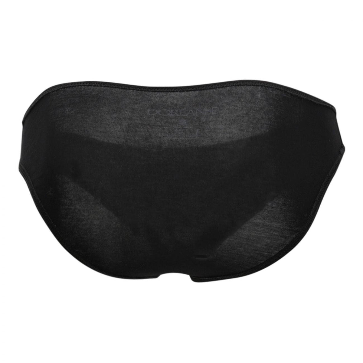 Doreanse Men's Underwear 1281-BLK Hang-loose Bikini Brief Color Black