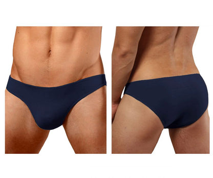 Doreanse Men's Underwear 1281-NVY Hang-loose Bikini Brief Color Navy Blue