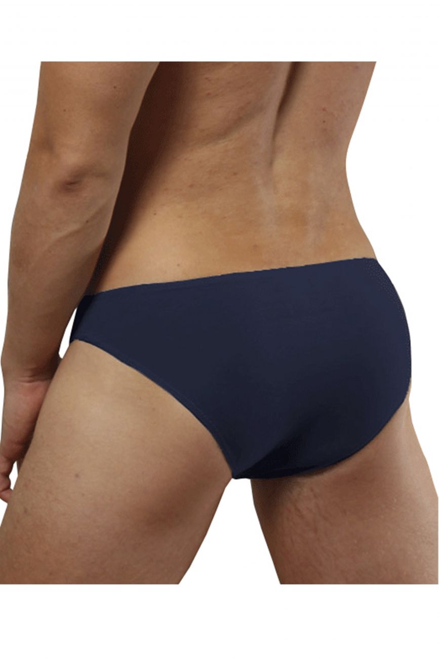 Doreanse Men's Underwear 1281-NVY Hang-loose Bikini Brief Color Navy Blue