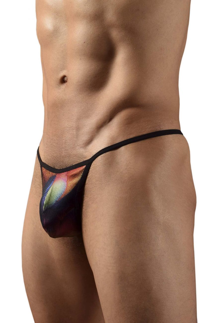 Doreanse Men's Underwear 1300-PHX Disco Thongs Color Phoenix