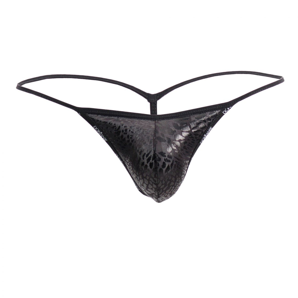 Doreanse Men's Underwear 1326-PAN Flashy G-String Color Black Panther