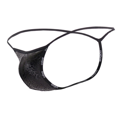 Doreanse Men's Underwear 1326-PAN Flashy G-String Color Black Panther
