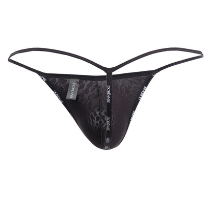Doreanse Men's Underwear 1326-PAN Flashy G-String Color Black Panther