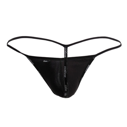 Doreanse Men's Underwear 1326-SBK Flashy G-String Color Space Black