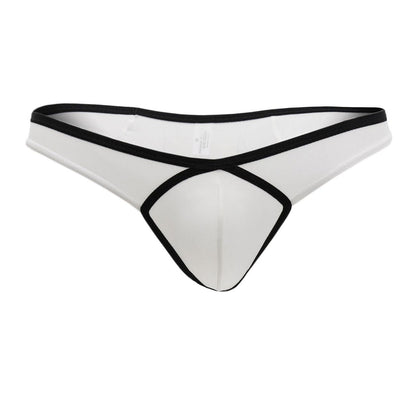 Doreanse Men's Underwear 1332-WHT Loop Thong Color White