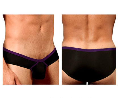 Doreanse Men's Underwear 1377-BLK Boost Cheeky Brief Color Black