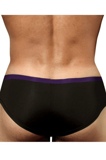 Doreanse Men's Underwear 1377-BLK Boost Cheeky Brief Color Black