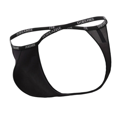 Doreanse Men's Underwear 1390-BLK Aire Thong Color Black