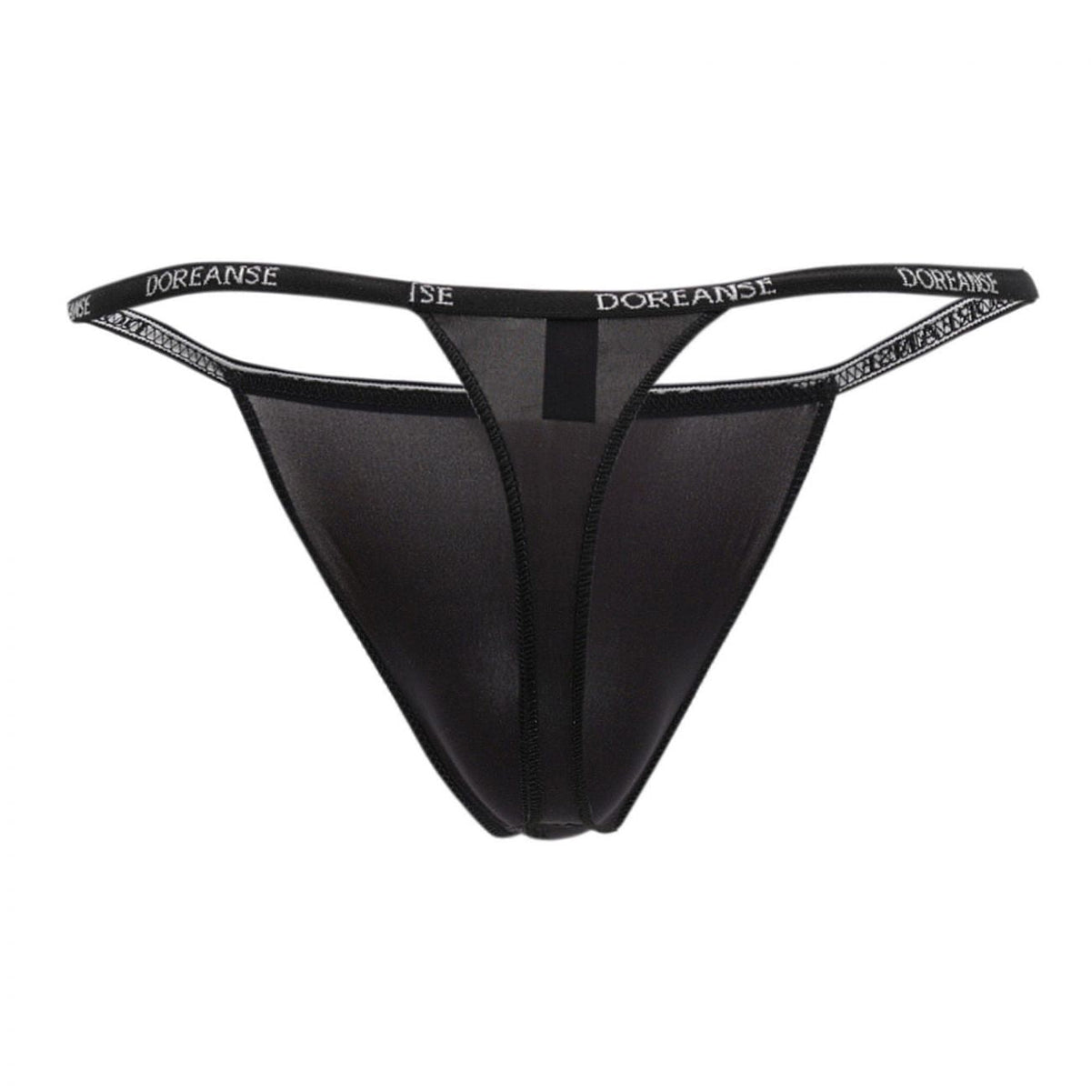 Doreanse Men's Underwear 1390-BLK Aire Thong Color Black