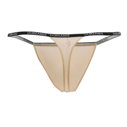 Doreanse Men's Underwear 1390-TAN Aire Thong Color Tan