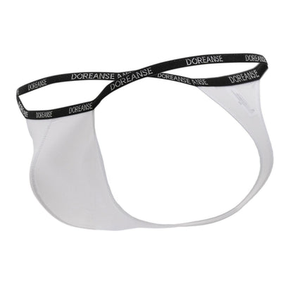 Doreanse Men's Underwear 1390-WHT Aire Thong Color White