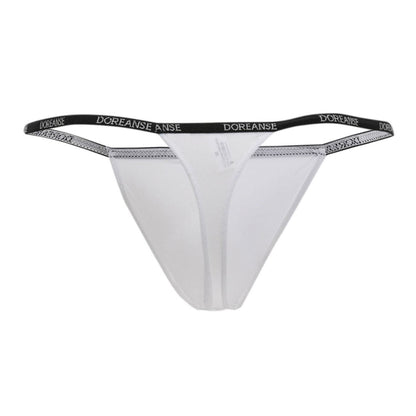 Doreanse Men's Underwear 1390-WHT Aire Thong Color White