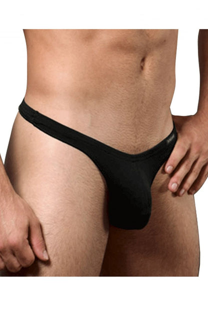 Doreanse Men's Underwear 1392-BLK Euro Thong Color Black