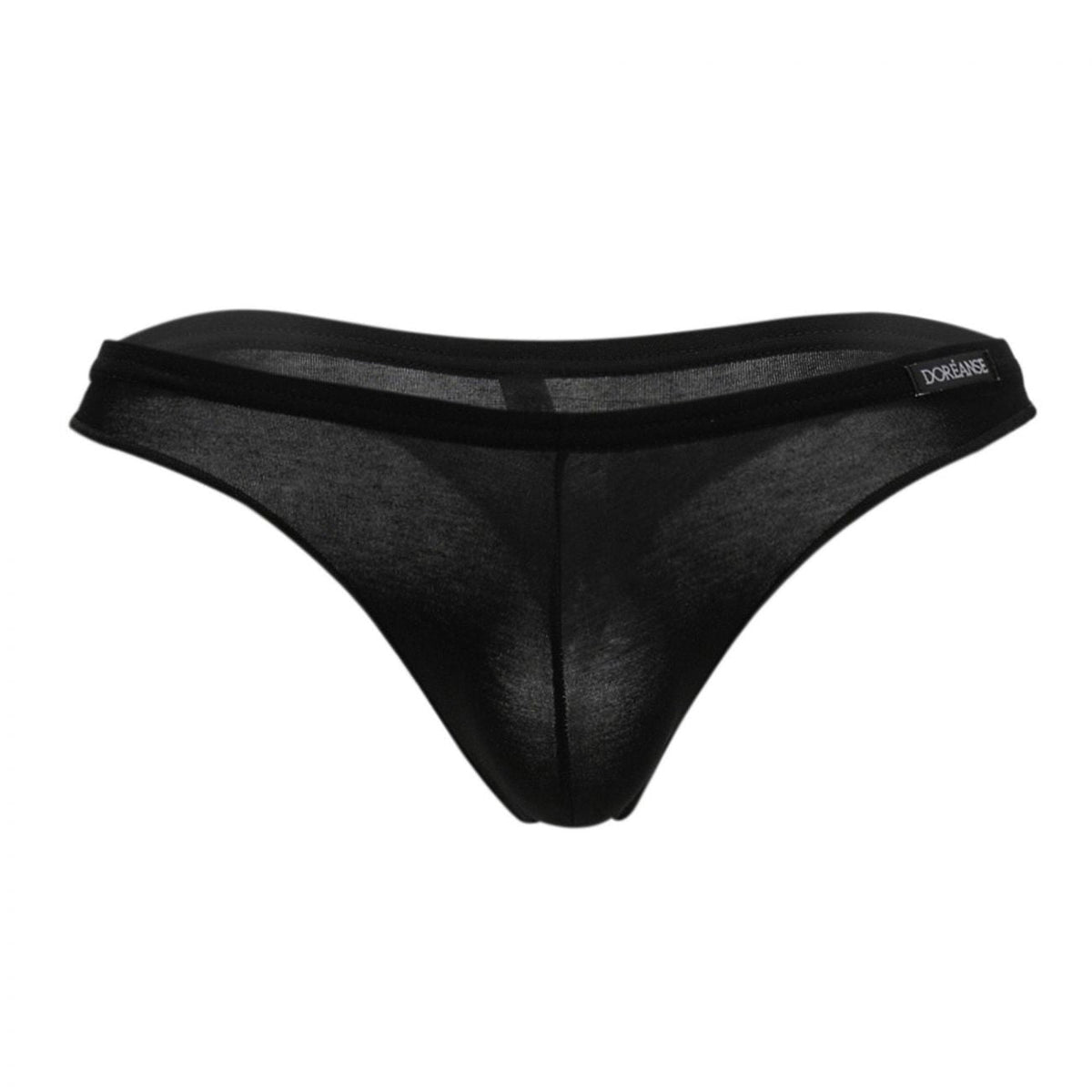 Doreanse Men's Underwear 1392-BLK Euro Thong Color Black