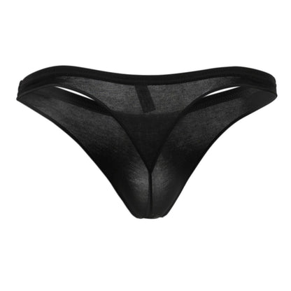 Doreanse Men's Underwear 1392-BLK Euro Thong Color Black
