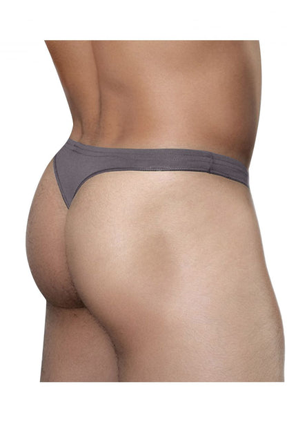 Doreanse Men's Underwear 1392-SMK Euro Thong Color Smoke