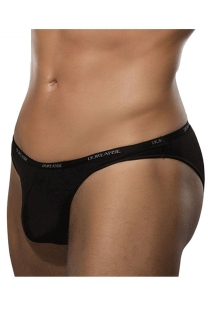 Doreanse Men's Underwear 1395-BLK Aire Bikini Color Black
