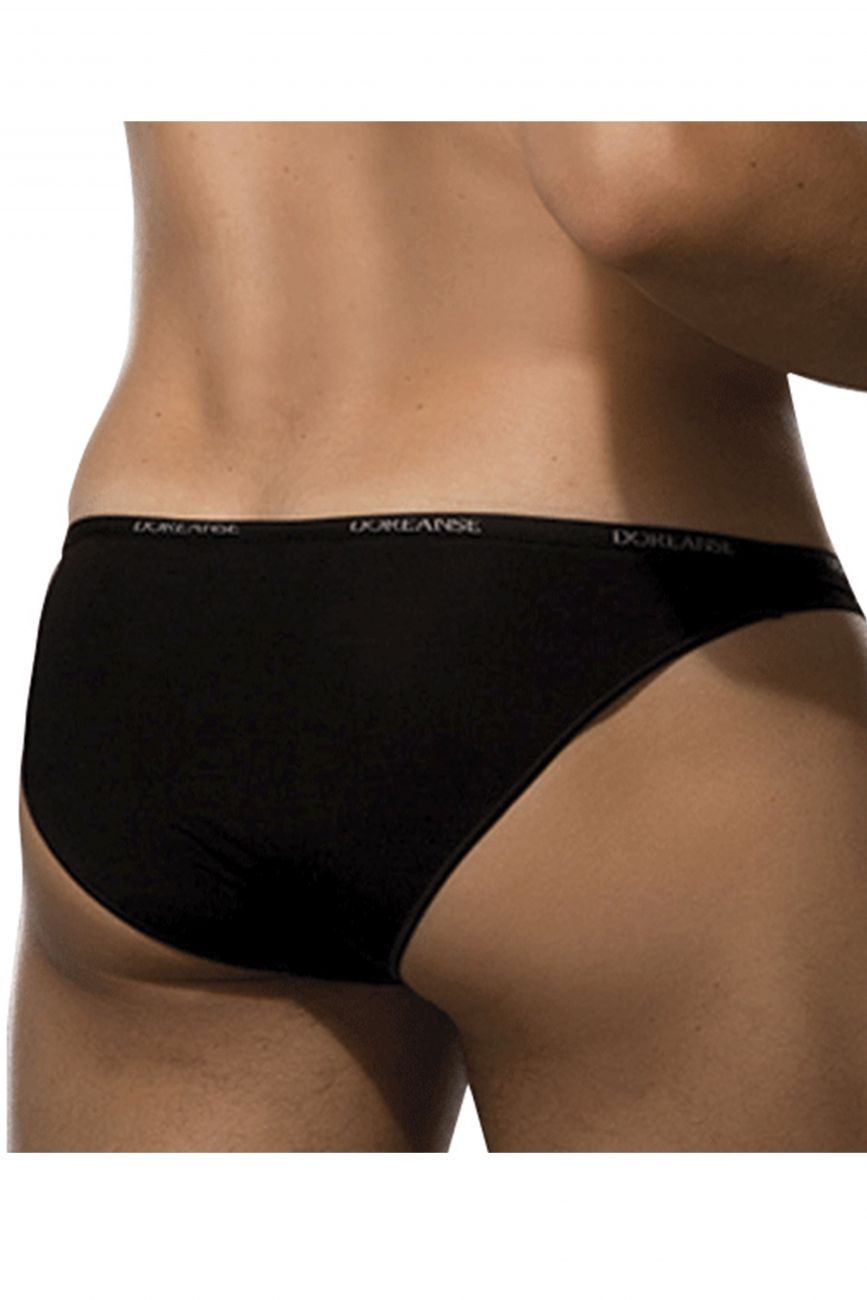 Doreanse Men's Underwear 1395-BLK Aire Bikini Color Black