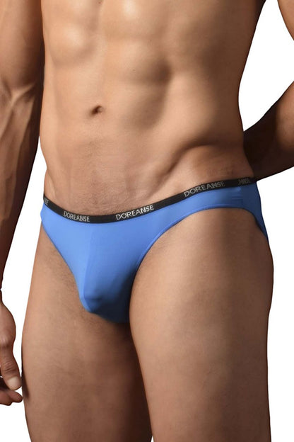Doreanse Men's Underwear 1395-BLU Aire Bikini Color Cobalt Blue