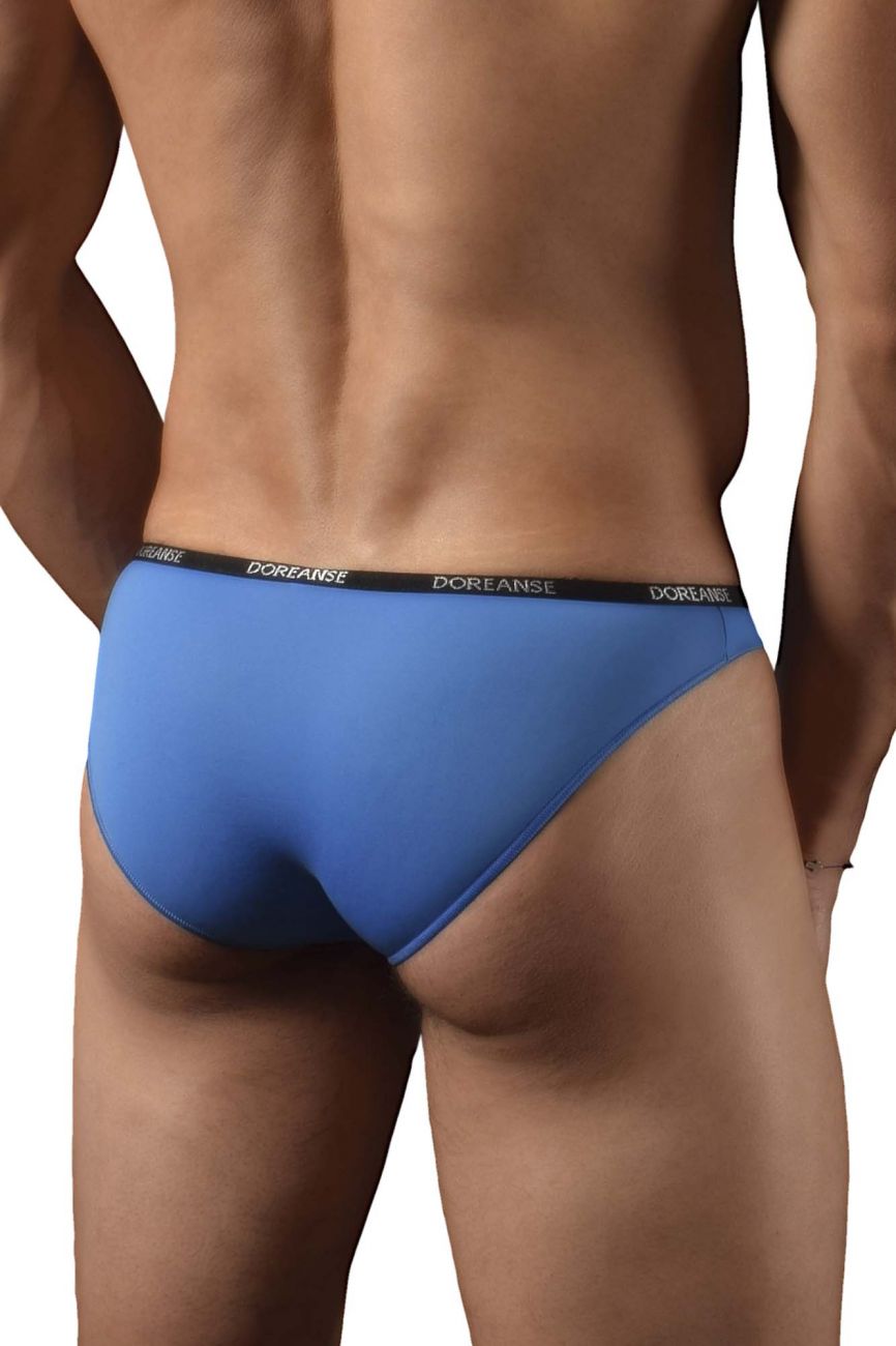 Doreanse Men's Underwear 1395-BLU Aire Bikini Color Cobalt Blue