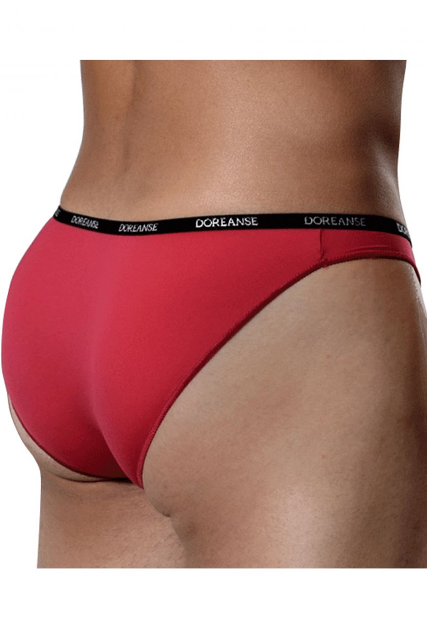 Doreanse Men's Underwear 1395-RED Aire Bikini Color Red