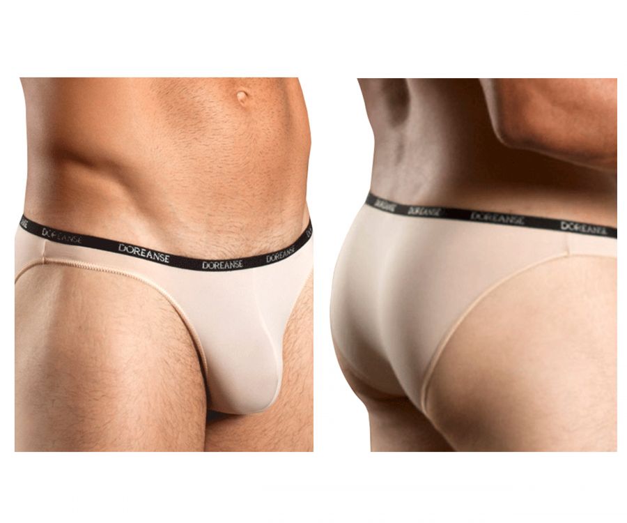 Doreanse Men's Underwear 1395-TAN Aire Bikini Color Tan