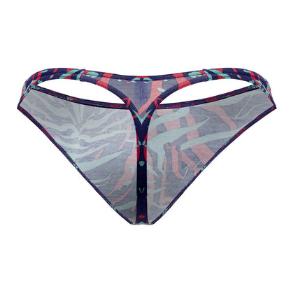Doreanse Men's Underwear 1406-PRN Submarine Thongs Color Printed