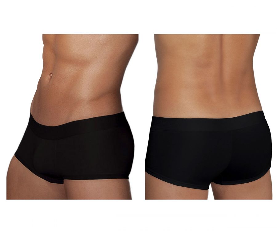 Doreanse Men's Underwear 1760-BLK Low-rise Trunk Color Black