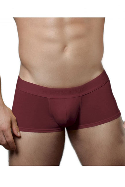 Doreanse Men's Underwear 1760-BRD Low-rise Trunk Color Bordeaux