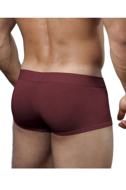 Doreanse Men's Underwear 1760-BRD Low-rise Trunk Color Bordeaux