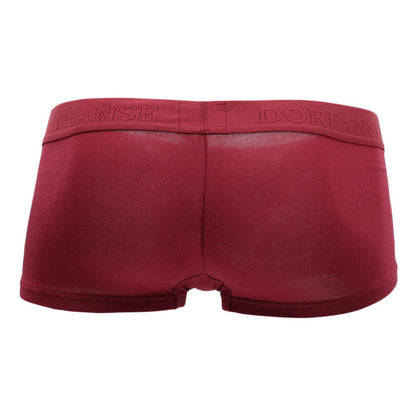 Doreanse Men's Underwear 1760-BRD Low-rise Trunk Color Bordeaux