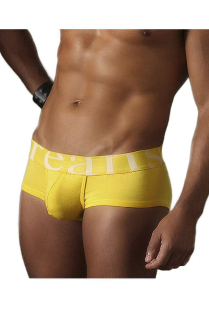 Doreanse Men's Underwear 1779-YLW Pouch Mini Trunk Color Yellow