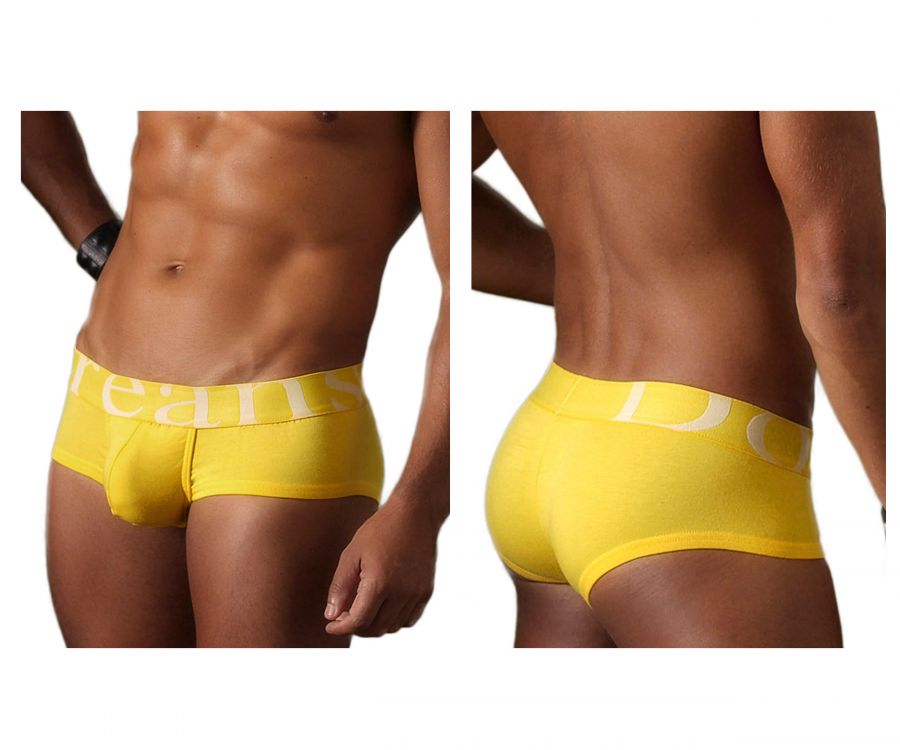 Doreanse Men's Underwear 1779-YLW Pouch Mini Trunk Color Yellow