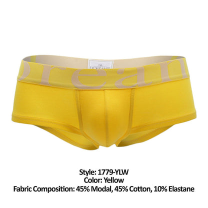 Doreanse Men's Underwear 1779-YLW Pouch Mini Trunk Color Yellow