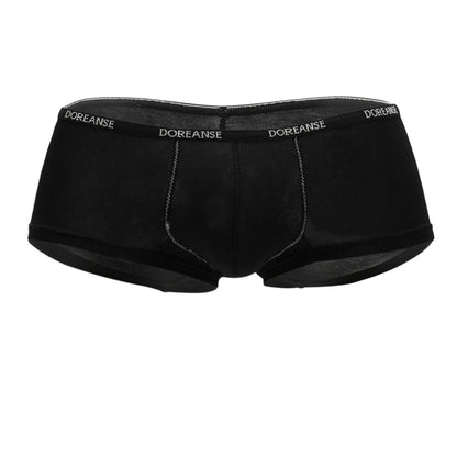 Doreanse Men's Underwear 1781-BLK Naked Mini Trunk Color Black