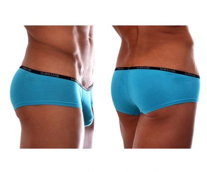 Doreanse Men's Underwear 1781-TRQ Naked Mini Trunk Color Turquoise