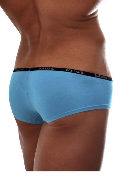 Doreanse Men's Underwear 1781-TRQ Naked Mini Trunk Color Turquoise