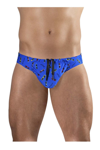 ErgoWear EW1764 FEEL SW Swim Briefs Color Blue-Sunglasses
