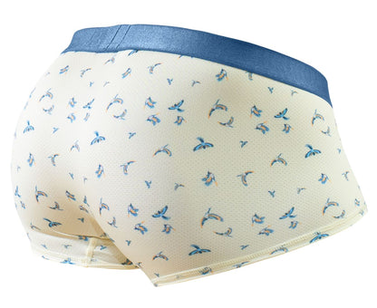 ErgoWear EW1770 SLK SE Trunks Color Vanilla-Birds