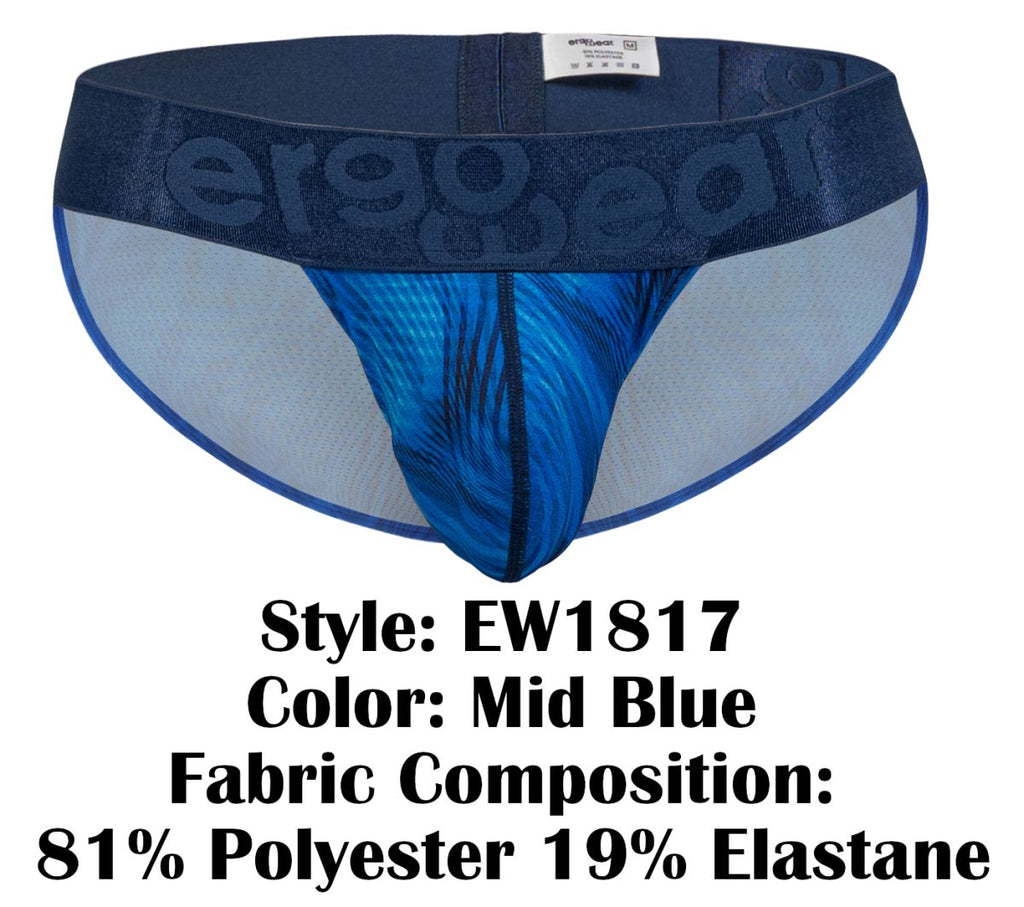ErgoWear EW1817 MAX BOLD SE Bikini Color Mid Blue