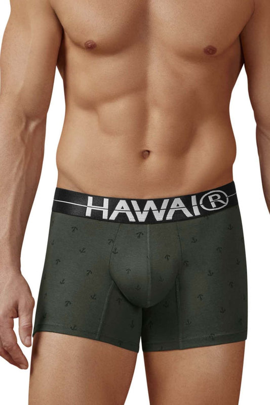 HAWAIR 42521 Cotton blend Trunks Color Military Green