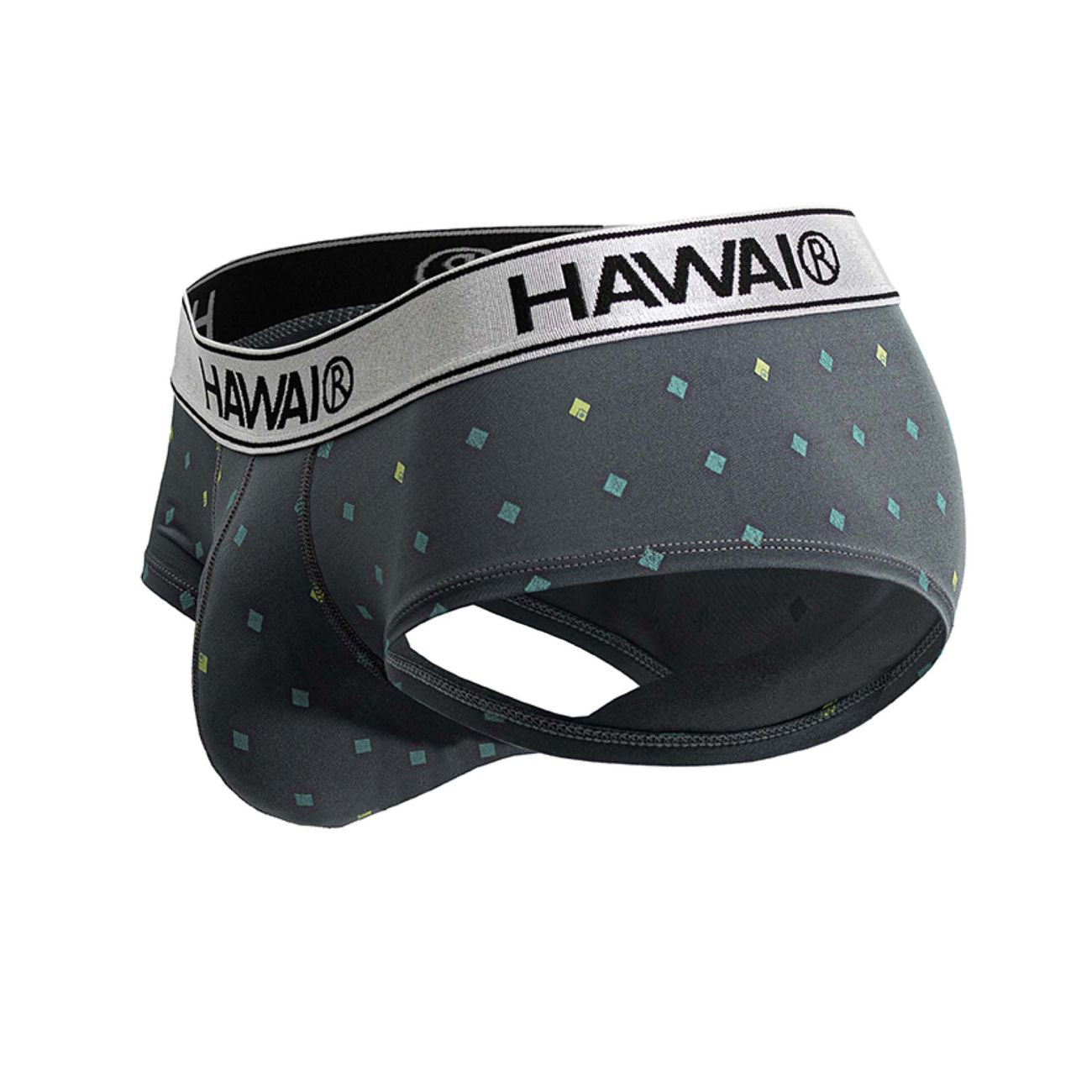 HAWAIR 42580 Microfiber Briefs Color Gray