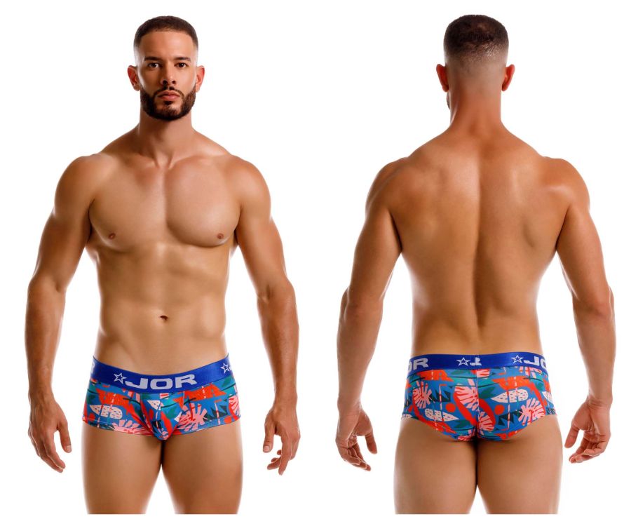 JOR Men's Underwear 2269 South Trunks Color Printed