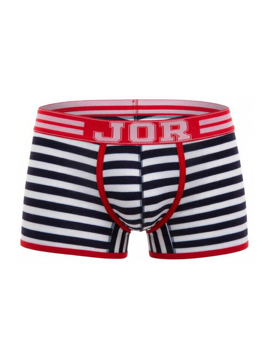 JOR Men's Underwear 2334 Santorini Trunks Color Stripes