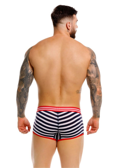 JOR Men's Underwear 2334 Santorini Trunks Color Stripes