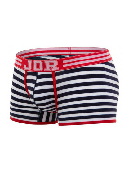 JOR Men's Underwear 2334 Santorini Trunks Color Stripes