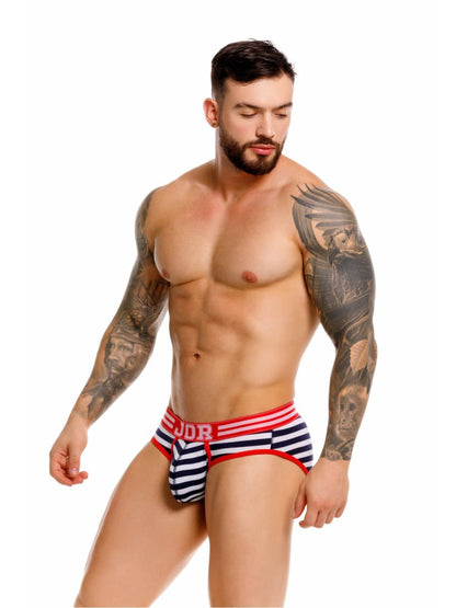 JOR Men's Underwear 2335 Santorini Briefs Color Stripes