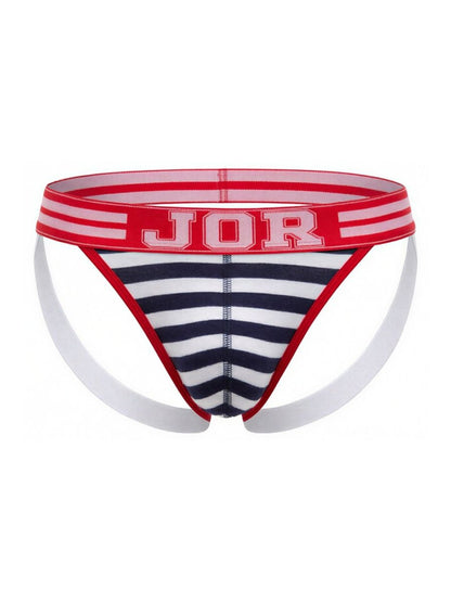 JOR Men's Underwear 2336 Santorini Jockstrap Color Stripes