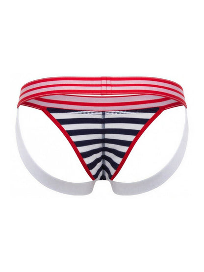 JOR Men's Underwear 2336 Santorini Jockstrap Color Stripes